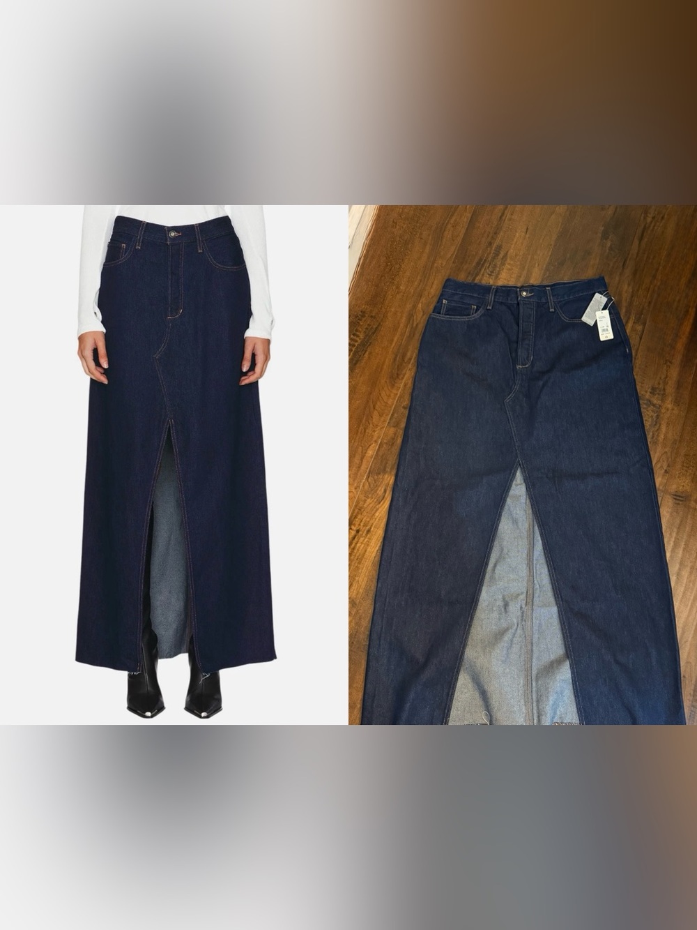 Favorite Daughter Women's Blue
Sunny Maxi Skirt Size 28 NWT